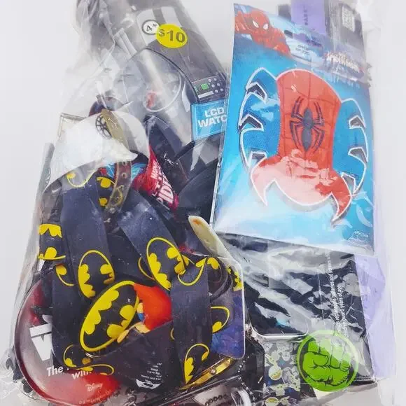 Disney Men's Mix Pop Culture Mystery Jewelry Bundle – 1.12 Pound AS-IS Lot A10
